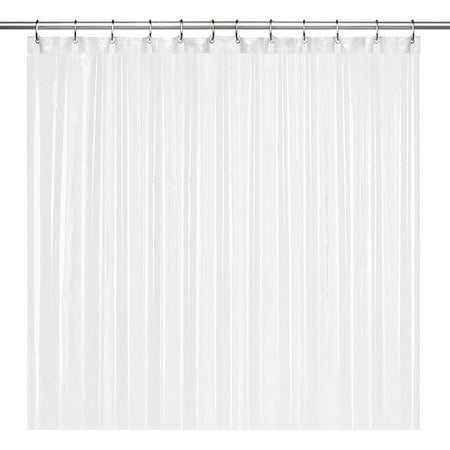 LiBa Frosted 72"W x 84"H 8G PEVA Shower Curtain Liner