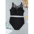 thumbnail image 3 of POGLIP Women's Plus Size Rosy Skirted Swim Bikini Bottom, 3 of 5