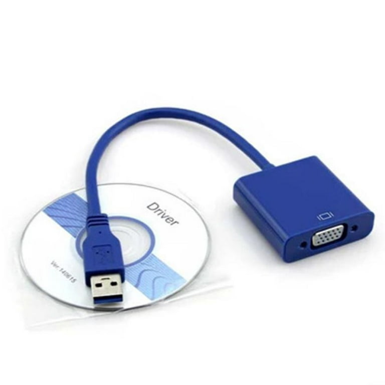 Analítico cerrar Peregrinación USB 3.2 to VGA Adapter - Walmart.com