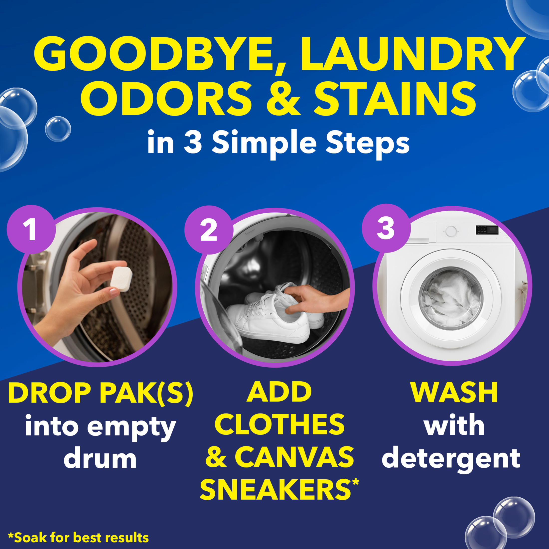 OxiClean Odor Blasters Stain Remover Power Paks, 24 Count photo 7