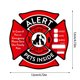 thumbnail image 4 of KPet Pegatina interior Pegatina interior con diseño de fuego Alerta en caso de emergencia Pegatina con diseño de fuego para gatos/letrero para ventanas y puertas del hogar, 4 of 5