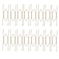 thumbnail image 1 of Unique Bargains Metal 7.5 to 9 Inch Spring Plate Hangers Wall Hook Stand Display Gold Tone 16pcs, 1 of 7