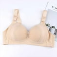 thumbnail image 3 of Babysbule Bras for Women Clearance Women's Bra Wire Free Underwear One Piece Bra Everyday Underwear Bras, 3 of 3