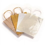 Bagslargemetallicfoilasst4Pk