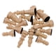 thumbnail image 3 of Juego de ajedrez de plástico de 16 piezas beige, 3 of 9