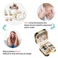 thumbnail image 4 of Mushroom Travel Portable Jewelry Organizer: Square Bracelet Holder, Jewelry Display, and Box for Girls and Women, 4 of 6