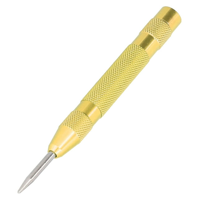 Automatic Center Punch Adjustable Tension Punch Tool for Metal Wood Glass Plastic
