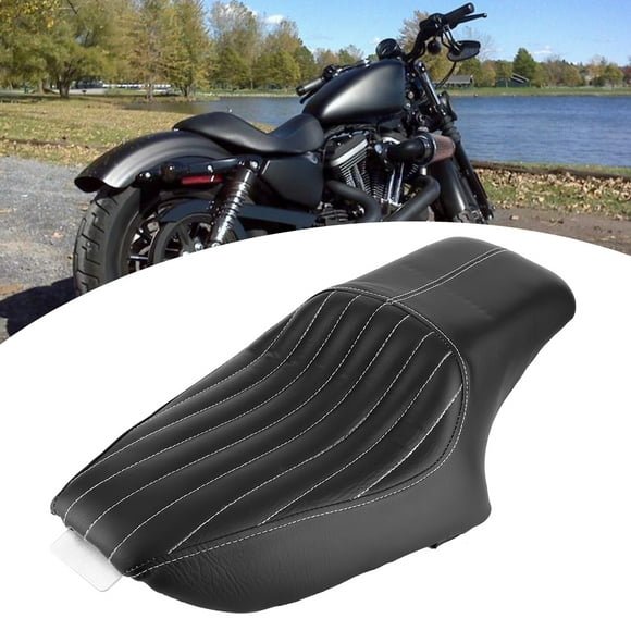 Soft Foam MotorcycleCushion for XL Iron 883 1200 48, Beautiful Design, Easy Install, Maximum Durability