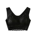 thumbnail image 4 of Gibobby Brasier sin varillas para mujer sujetador de talla grande, ropa interior para mujer, sujetador femenino Sexy, Top de tubo grande, sujetador de realce(Negro,XXL), 4 of 5