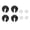 Black, variant on Rupoun Spring Retainers with Piston Heads for TRXXAS SLASH 2WD RC Car Upgrade Accessory, 3768BL Black