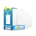 thumbnail image 1 of Interruptor regulador inteligente Meross MSS560, paquete de 4 unidades, WiFi, Apple HomeKit, 1 of 8