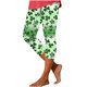 thumbnail image 1 of Capri Leggings para Mujeres Yoga Capri Calcetines de San Patricio Día de Impresión Apretado Moda Casual 3/4 Pantalones, 1 of 6