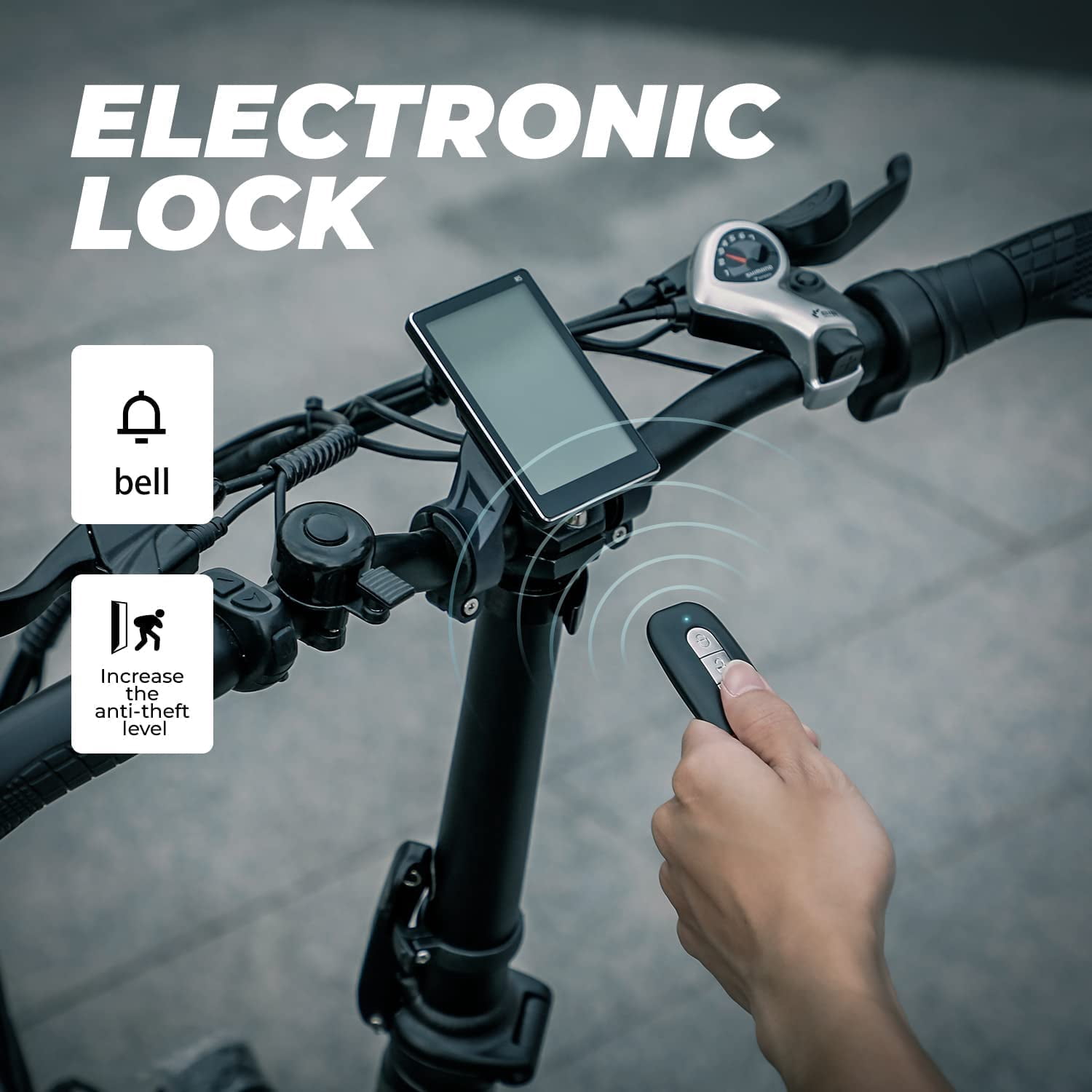 Eahora X5 20 in.750W Folding Electric Bike for Adults 14AH 4.0 Fat Tire Up to 28MPH Bicycle Ebike Black