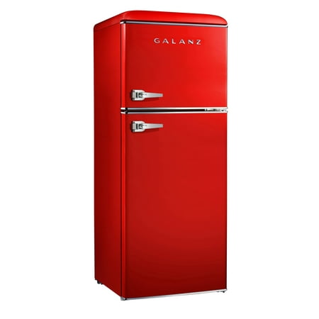 Galanz - Retro 4.6 Cu. Ft. Mini Fridge - Red