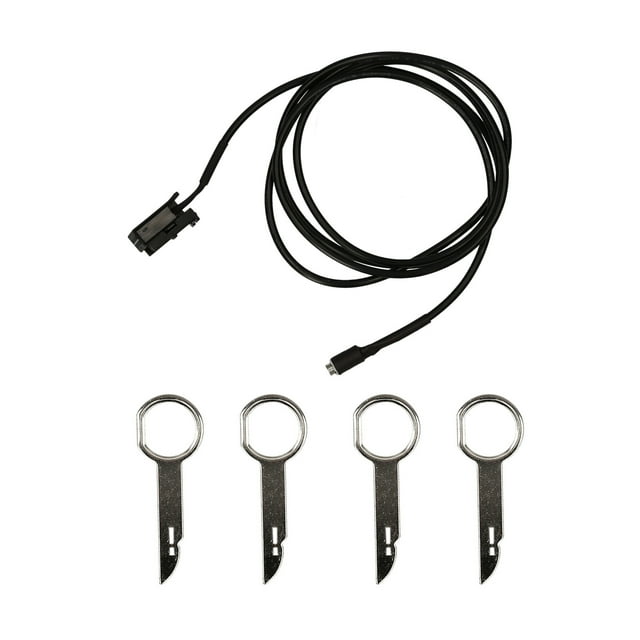Adaptador de Cable de entrada de audio Labymos para automóvil Conector de radio Cable AUX