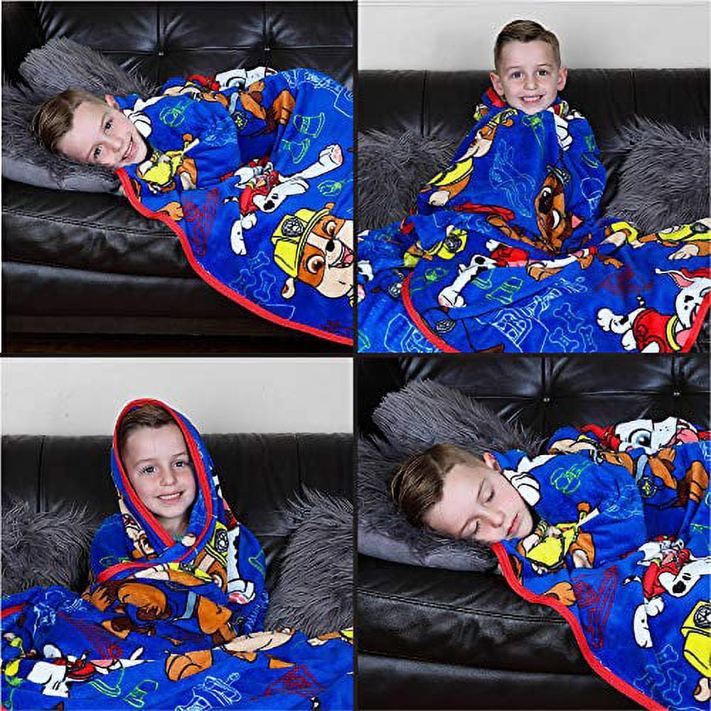 Franco Kids Bedding Paw Patrol Plush Throw Blanket, 62 in x 90 in