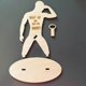 thumbnail image 4 of Fiudx Figura de Madera de Hombre Desnudo, Soporte para Billetes con Humor, Decoración Única para El Hogar y La Oficina, Idea Práctica de Regalo, Tema de Conversación, Adorno de Madera Original, Regal, 4 of 4