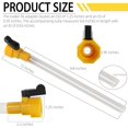 thumbnail image 2 of WWS-2-Pack 40003 RV Water Fill Adapter with Hose - Fits Standard Drinking Water Hoses - 5/8" Tube, 2 of 4