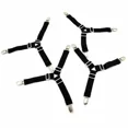 thumbnail image 6 of 4Pcs Bed Suspender Straps Mattress Fastener Holder Triangle Grippers Sheet Clip,, 6 of 6