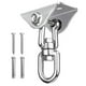 thumbnail image 2 of Hamaca 360 para silla colgante, montaje en techo, ganchos giratorios accionados por resorte, kit de herrajes esquí esquí Gafas de esquí, 2 of 5