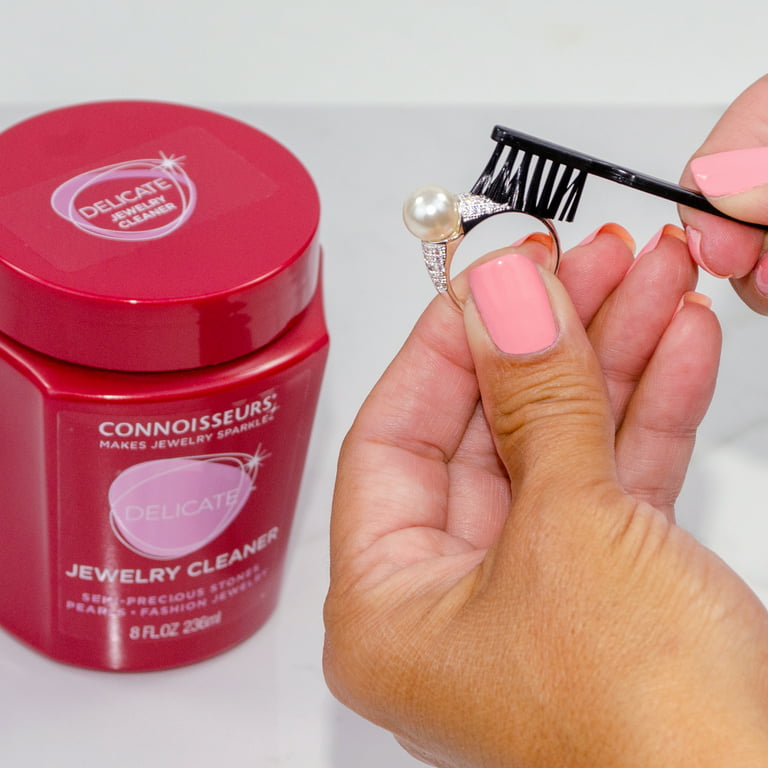 Connoisseur's Delicate Liquid Dip Jewelry Cleaner in Red Packaging 