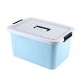 thumbnail image 2 of PENGXIANG Plastic Clothes Storage Bins Large Capacity Storage Bins for Closets Wardrobes Shelves, 2 of 3
