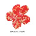 thumbnail image 3 of Sweet Girls High Ponytail Hair Lovely Female Colorful Flower Shape Hair Casual Banquet Hair Clip for Girls, 3 of 5