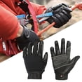 thumbnail image 5 of Beisidaer Outdoor Sports Full Finger Cowhide Climbing Gloves Rock Climb Downhill Gloves, 5 of 6