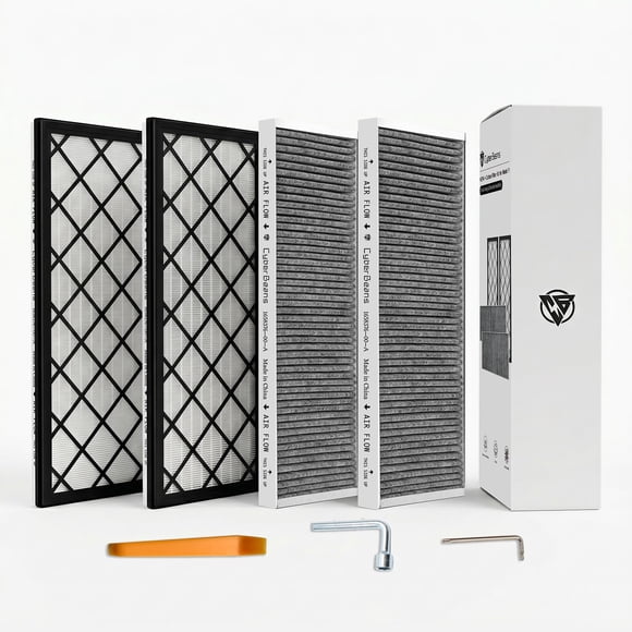 Kit de filtro de aire CYBERBEANS para Model Y 2020-2026 HEPA con carbón