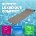 thumbnail image 4 of TRC Recreation Serenity 1.5" Thick Foam Swimming Pool Float Lounger, Bronze, 4 of 13