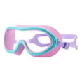 thumbnail image 3 of Gafas de natación para niños, gafas de natación portátiles de silicona, gafas de buceo grandes Estilo B, 3 of 9