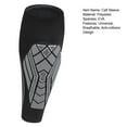 thumbnail image 7 of Tnobhg 1Pc Calf Compression Sleeves Anti-collision Non-slip Breathable Shin Splints Pain Relief Men Women Outdoor Running Cycling Sports Leg Protector Brace, 7 of 7
