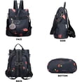 thumbnail image 3 of Backpack Purse Women Casual Bag Backpack School Fashion School Anti-Theft Waterproof Multifunctional Bag, 3 of 7