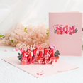 thumbnail image 2 of Tarjeta de felicitación emergente 3D para Día de la madre, cumpleaños, agradecimiento, obtener bien, aniversario-para amigos, hermana, esposa, abuela, hija, novia, 2 of 4