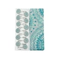 thumbnail image 1 of Peva Rideau De Douche Avec 12 Crochets Polyresin (Cercles), 1 of 1