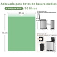 thumbnail image 3 of Bolsas de basura con cordón, 8 galones, sin aroma, ultra fuerte, 120 unidades, 3 of 6
