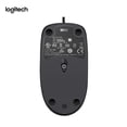 thumbnail image 2 of Logitech M90 Ratón óptico con cable de tamaño completo Ratón ergonómico Adecuado Irfora Accesorio de computadora, 2 of 6