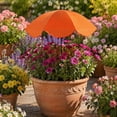 thumbnail image 4 of MTBLYS Sombrilla para plantas de exterior | Protección solar ajustable | 65 cm de diámetro | Sombrilla de jardín para macetas | Cubierta de sombra para plantas en maceta | Maceta, 4 of 6