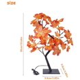thumbnail image 2 of 24 Árboles de Arce Artificiales Ormromra con 55 cm y 24 Luces LED USB Blanca Cálida, 2 of 6
