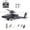 Dark Grey, variant on RC-ERA C170 1/48 Scale Ah-64d RC Helicopter 6ch Flybarless, Military Style Helicopter With Optical Flow Positioning, Tof Height Hold, One-key 3d Inverted - 3 Battery
