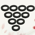thumbnail image 3 of Shisuyan 10pcs Trumpet Felt Washers Cushion Pad Trumpets Musical Instrument Accessory (Black), 3 of 8