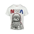 thumbnail image 3 of Bentex Group NASA Toddler Boys 3 Pack Short Sleeve Graphic T-Shirt Multicolored 2T, 3 of 4