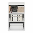 thumbnail image 4 of Furinno Basic 3-Tier Open Shelf Bookcase, Bookshelf, Storage Organizer, 11 x 17 x 26, White, 4 of 4