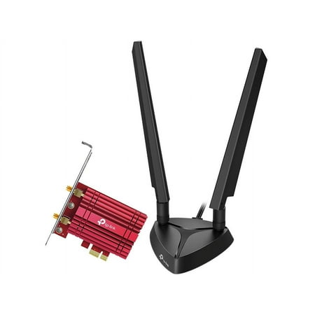 UPC: 0840030707384 | TP-Link WiFi 6E AX5400 PCIe WiFi Card (Archer TXE75E)  Tri Band Wireless Adapter with Bluetooth 5.3  WPA3  MU-MIMO  OFDMA  Heat Sink  Low-Profile Bracket  Supports Windows 11  10 (64bit)