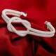 thumbnail image 1 of Brazaletes de plata de ley 925 a la moda, dijes de pulsera abiertos bonitos para mujer, joyería de moda, ajuste de tamaño, brazalete para fiesta de boda, 1 of 2