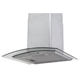 thumbnail image 3 of Campana Extractora de Pared Disa Home Acero Inox Cristal Curvo 60 cm CAMPC-60C, 3 of 4
