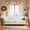 White, variant on Retro Sofa Modern Cream Velvet Sofa with Gold Accents - Sleek Channel-Tufted Upholstery, 3-Seat Couch for Living Room and Office Decor (White)