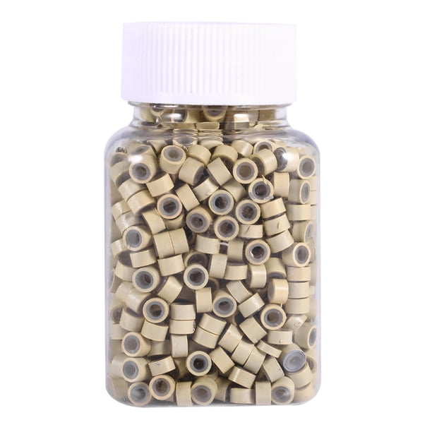 Anillos de silicona para el cabello, 1000 piezas, anillos de extensión de cabello SilicOne de moda, perlas de extensión de cabello optimizadas para la excelencia