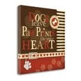 thumbnail image 2 of Tangletown Fine Art Paw Prints by Kathy Middlebrook Poster Frame - 20 x 20 x 1.5 in., 2 of 2