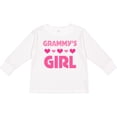 thumbnail image 3 of Inktastic Grammy's Girl Granddaughter Girls Long Sleeve Toddler T-Shirt, 3 of 5